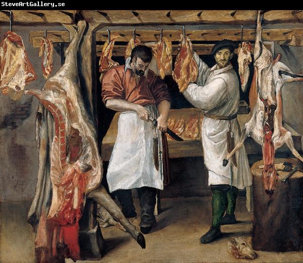 Annibale Carracci The Butchers Shop